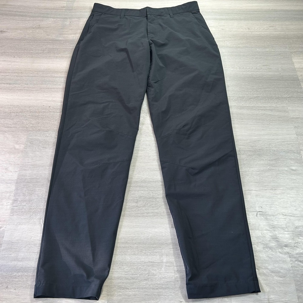 Fabletics Pants Mens Large 32x32 Black Stretch Chino Performance Golf